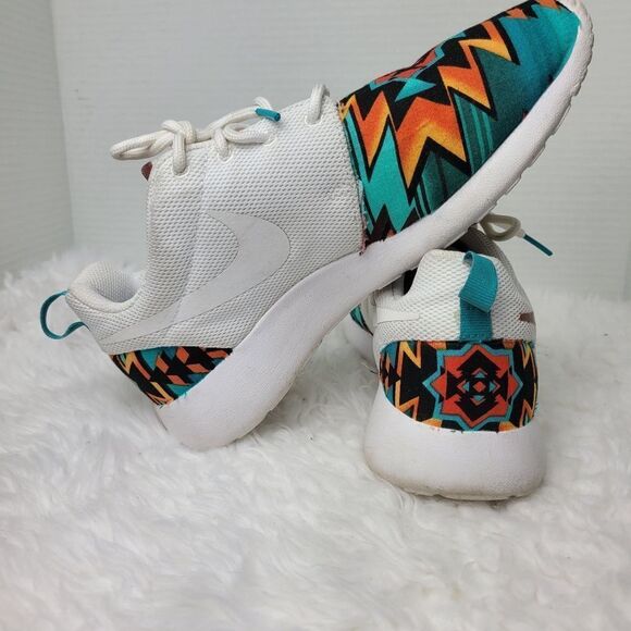 Nike Women Roshe One Womens Sneaker Size 7.5 Custom 844994-100 Running - Picture 5 of 10